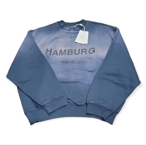 Anine Bing Jaci Sweatshirt Hamburg is a Myth NWT - Picture 2 of 7